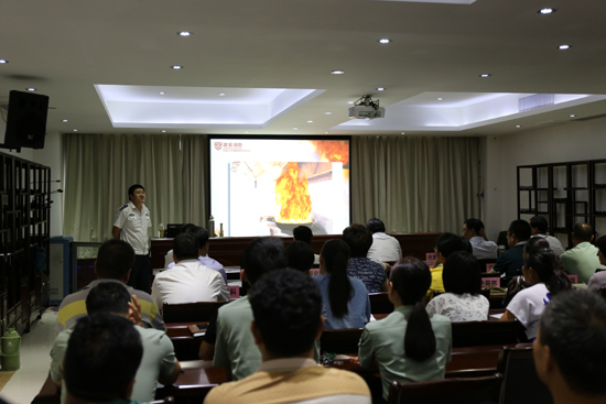 西柏坡纪念馆开展消防法知识培训专题讲座-培