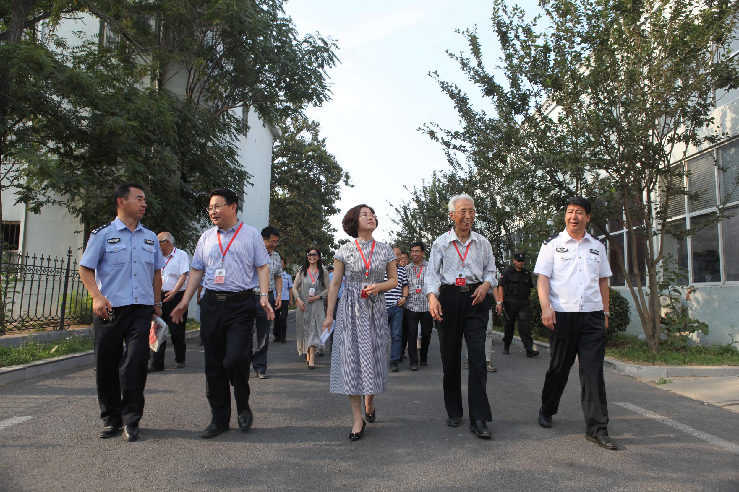 承德监狱文化墙 隆尧监狱开放日座谈会