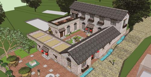 燕赵乡村美如画--山区改造方案--长城网-河北美丽乡村