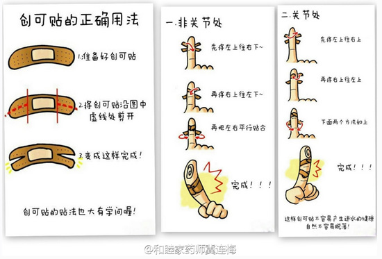 创可贴用错更受伤专家教你如何正确使用