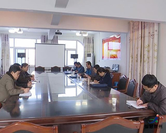 景县县领导时励,郑丹就文化建设工作进行调研-工作