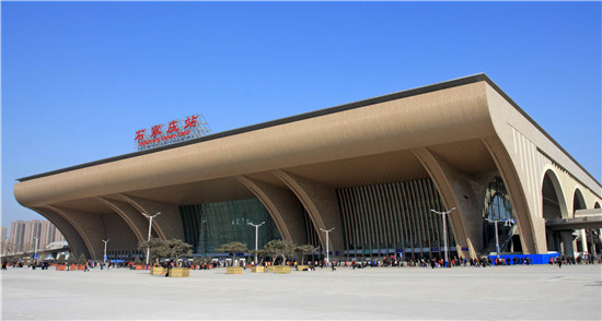 石家庄火车站候车大厅