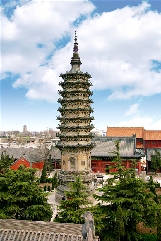 石家庄正定古塔