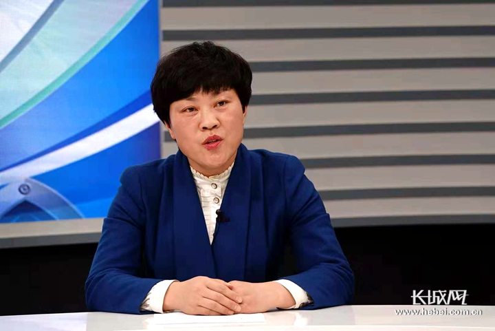 保定市曲阳县委常委,常务副县长李银峰.记者袁立朋摄