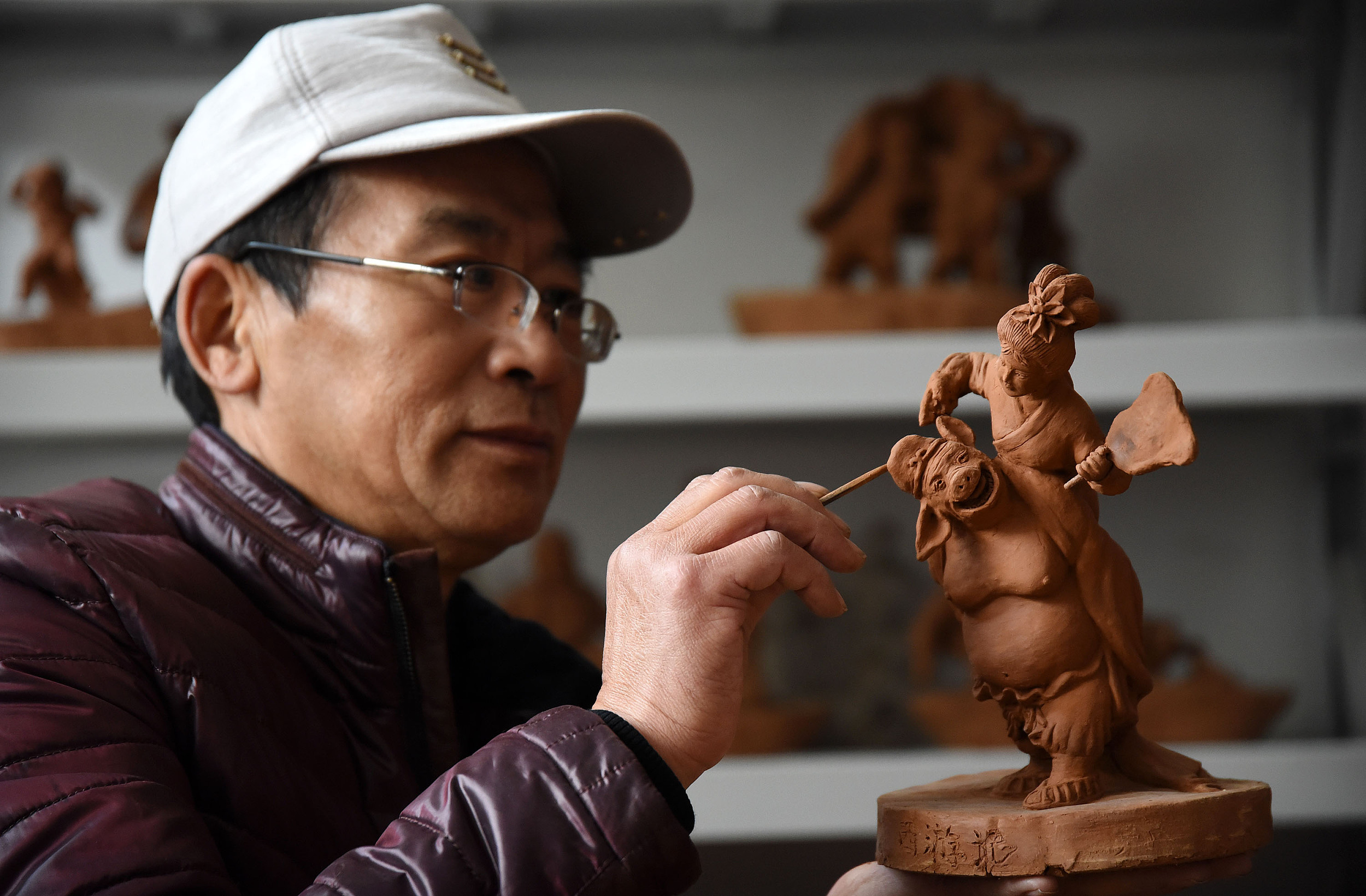 邯郸农民艺人的泥人梦